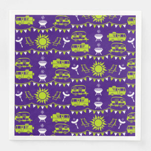 Caravan Camping Deco Serviette