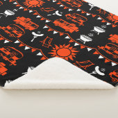 Caravan Camping Deco Sherpadecke (3/4)