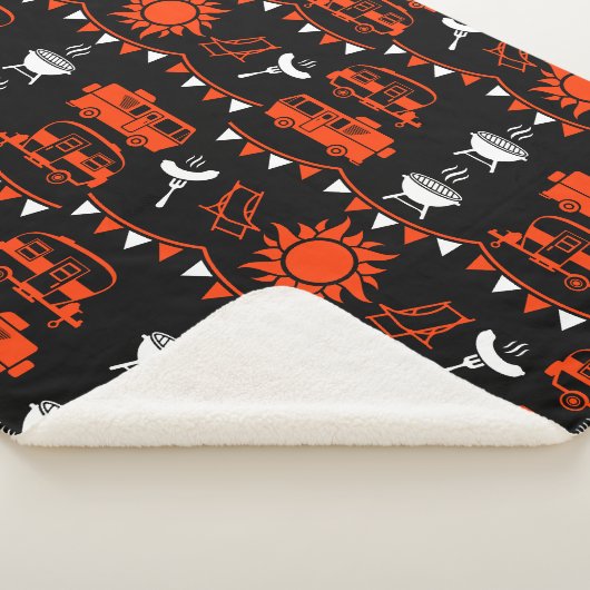 Caravan Camping Deco Sherpadecke (3/4)