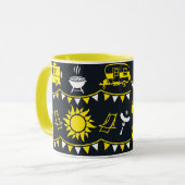 Caravan Camping Deco Tasse (Vorderseite Links)