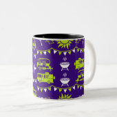 Caravan Camping Deco Zweifarbige Tasse (VorderseiteRechts)