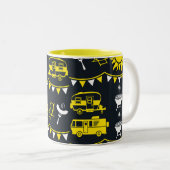 Caravan Camping Deco Zweifarbige Tasse (VorderseiteRechts)