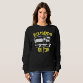 Caravan Camping Mobil I Adventure Vacation Sweatshirt (Vorne ganz)
