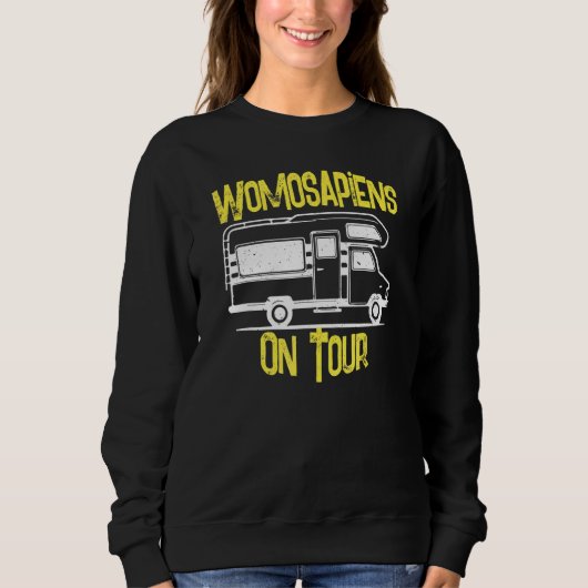 Caravan Camping Mobil I Adventure Vacation Sweatshirt (Vorderseite)