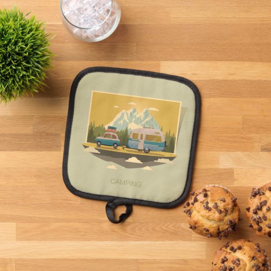 Caravan-Camping Topflappen (Oben Unten)