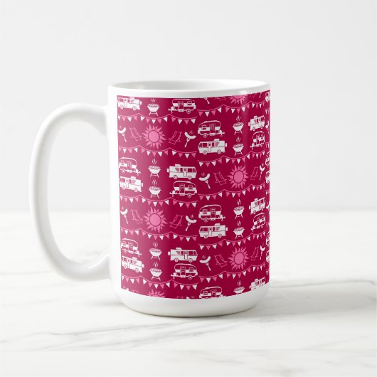 Caravan Camping Wohngestaltung Kaffeetasse (Links)