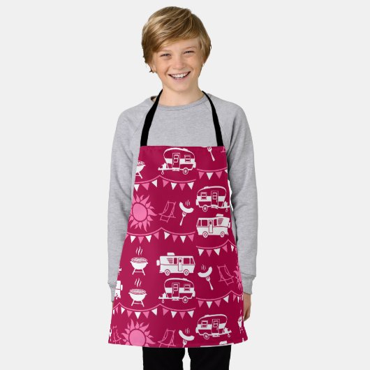 Caravan Camping Wohngestaltung Schürze (Getragen)