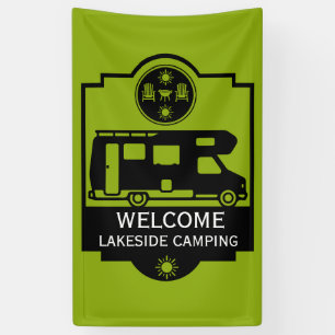 Caravan Campingplatz Business Banner