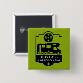 Caravan Campingplatz Business Button (Vorne & Hinten)