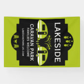 Caravan Campingplatz Werbeaktion Banner (Horizontal)