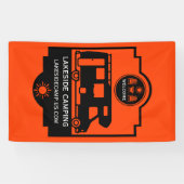 Caravan Campingplatz Werbeaktion Banner (Horizontal)