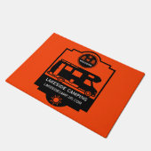 Caravan Campingplatz Werbeaktion Fußmatte (Schrägansicht)
