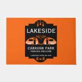 Caravan Campingplatz Werbeaktion Fußmatte (Vorderseite)