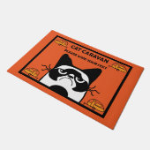 Caravan Cat Door Mat Fußmatte (Schrägansicht)