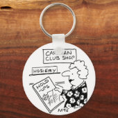 Caravan Club Shop Strumpfwaren Cartoon Schlüsselanhänger (Vorderseite)