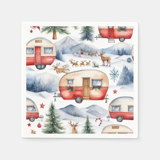 Caravan Fairytale Serviette (Vorderseite)