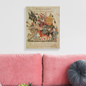 Caravan geht nach Mekka Leinwanddruck (Insitu (Wohnzimmer))