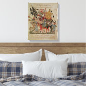 Caravan geht nach Mekka Leinwanddruck (Insitu (Schlafzimmer))