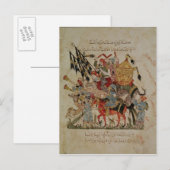 Caravan geht nach Mekka Postkarte (Vorne/Hinten)