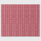 Caravan Happy Christmas Camping Geschenkpapier (Flach)