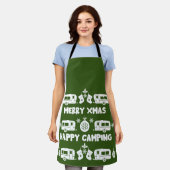 Caravan Happy Christmas Camping Schürze (Getragen)