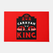 Caravan King - Geschenke für Camper Fußmatte (Vorderseite)