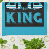 Caravan King - Geschenke für Camper Geschirrtuch (Gefaltet)