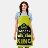 Caravan King - Geschenke für Camper Schürze (Getragen)