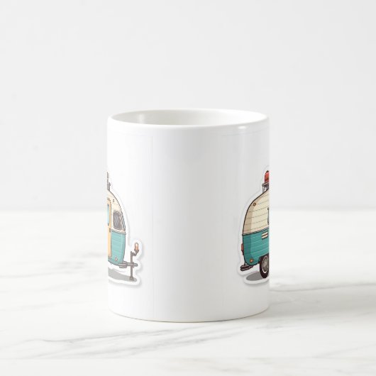 Caravan Mug Kaffeetasse (Mittel)