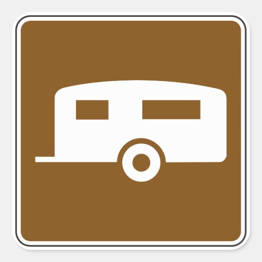 Caravan Park Stickers (Vorderseite)