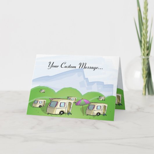 Caravan Park - Version 2 Karte (Vorderseite)