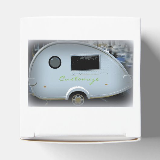 Caravan Thunder_Cove, Vintager Teardrop Geschenkschachtel (Oben)