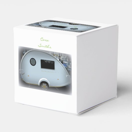 Caravan Thunder_Cove, Vintager Teardrop Geschenkschachtel (Rückseite)