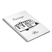 Caravan Trailer Thunder_Cove Notizblock (Rechte Seite)