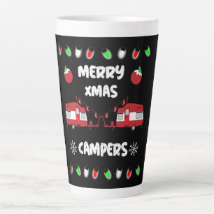 Caravan Weihnachtsdekor Doormat Milchtasse