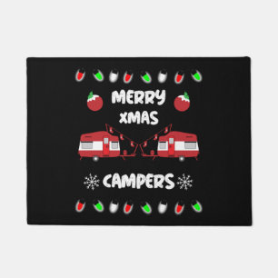 Caravan Weihnachtsdekor Fußmatte