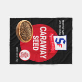 Caraway Seed Halloween Sce Costume Group Matching  Fleecedecke (Vorderseite (Horizontal))