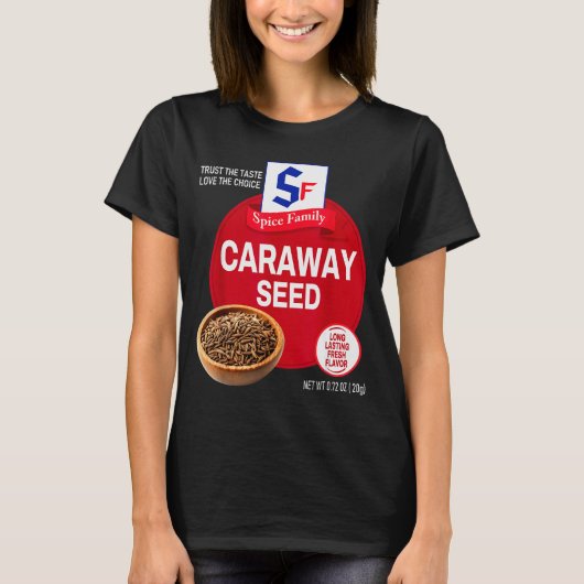 Caraway Seed Halloween Sce Costume Group Matching T-Shirt (Vorderseite)