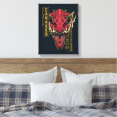 Caraxes Head Year of the Dragon | 恭 喜 發 財 Leinwanddruck (Insitu (Schlafzimmer))