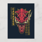 Caraxes Head Year of the Dragon | 恭 喜 發 財 Postkarte (Vorderseite)