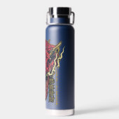 Caraxes Head Year of the Dragon | 恭 喜 發 財 Trinkflasche (Rückseite)