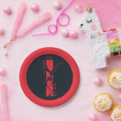 Caraxes in Flight Banner Chinesisch Neujahr | 萬 事 Pappteller (Party)