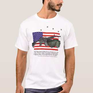 Carbine M4, stützen unsere 2. Änderung T-Shirt