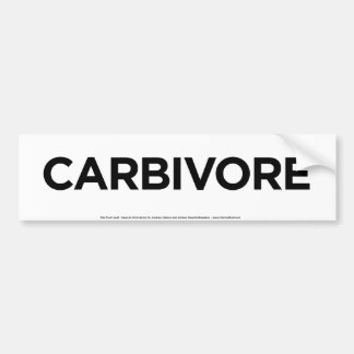 Carbivore Autoaufkleber