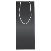 Carbon Black Bells Geschenktüte Für Weinflaschen (Rückseite)