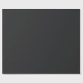 Carbon Black Geschenkpapier (Flach)