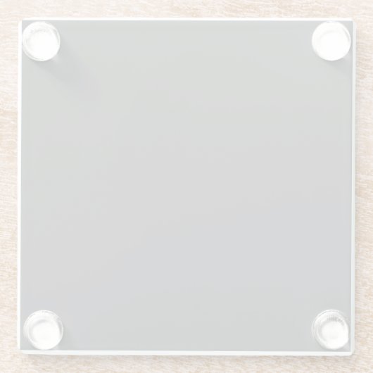 Carbon Black Glasuntersetzer (Rückseite)