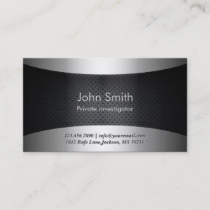 Carbon Black Investigator Business Card Visitenkarte