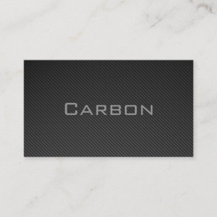 Carbon Business Card Visitenkarte