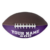 Carbon Custom Football Lila (Vorderseite)